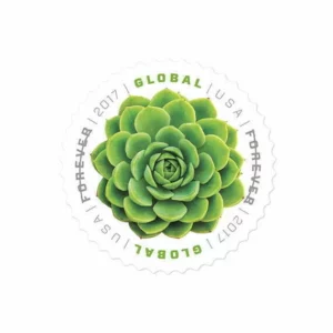 2017 Global Green Succulent Stamps